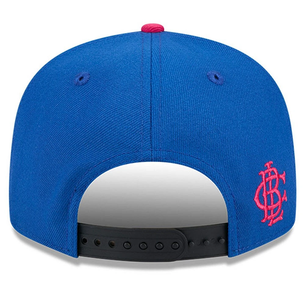 Men's New Era Royal/Black Toronto Blue Jays Watermelon Big League Chew Flavor Pack 9FIFTY Snapback Hat