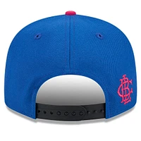 Men's New Era Royal/Black Toronto Blue Jays Watermelon Big League Chew Flavor Pack 9FIFTY Snapback Hat