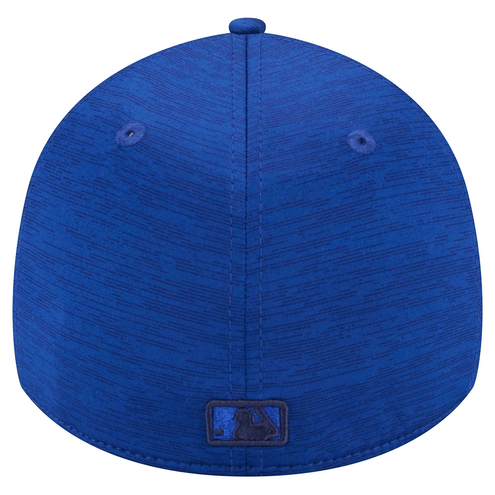 Men's New Era  Royal Toronto Blue Jays 2024 MLB Clubhouse 39THIRTY Flex Fit Hat