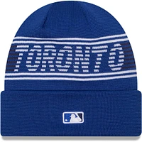 Men's New Era  Royal Toronto Blue Jays 2024 MLB Clubhouse Sport Cuffed Knit Hat