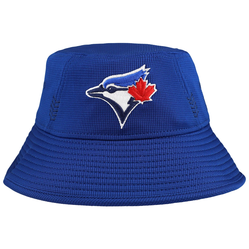 Bob d'entraînement de printemps MLB Royal Toronto Blue Jays 2024 New Era pour hommes