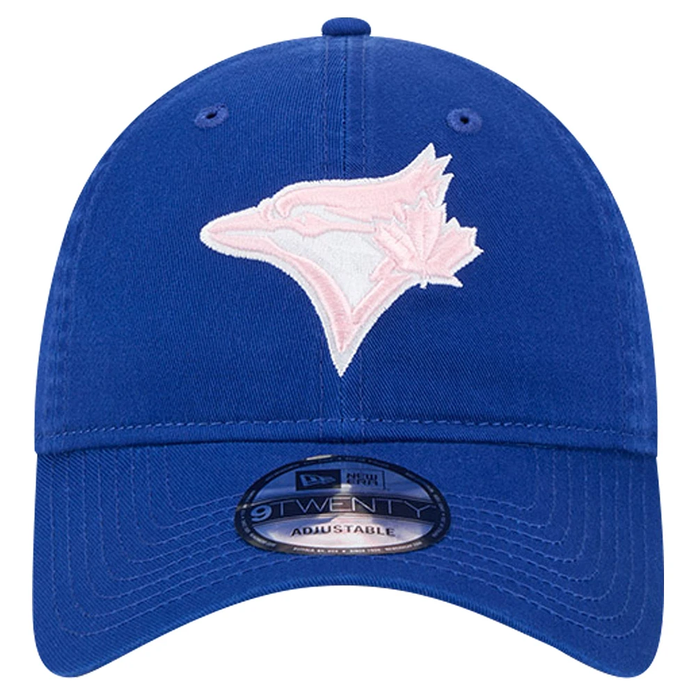 Men's New Era Royal Toronto Blue Jays 2024 Mother's Day 9TWENTY Adjustable Hat