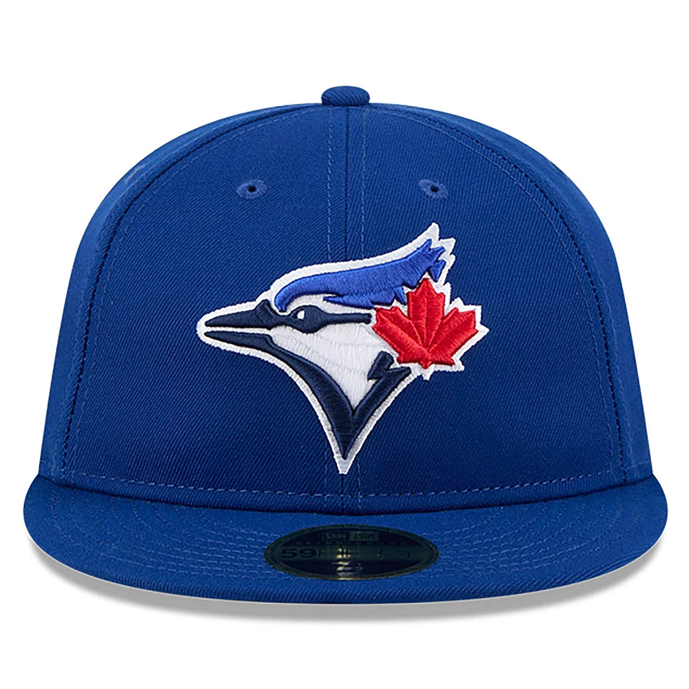 Men's New Era  Royal Toronto Blue Jays 2025 Jackie Robinson Day Retro Crown 59FIFTY Fitted Hat