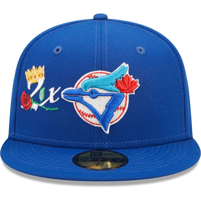 Casquette 59FIFTY Royal Toronto Blue Jays Champions pour homme de New Era - ajustée
