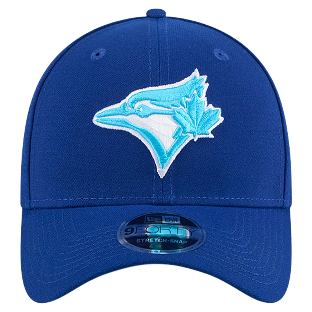 Casquette extensible à bouton-pression 9FORTY pour la fête des pères des Blue Jays de Toronto New Era pour hommes