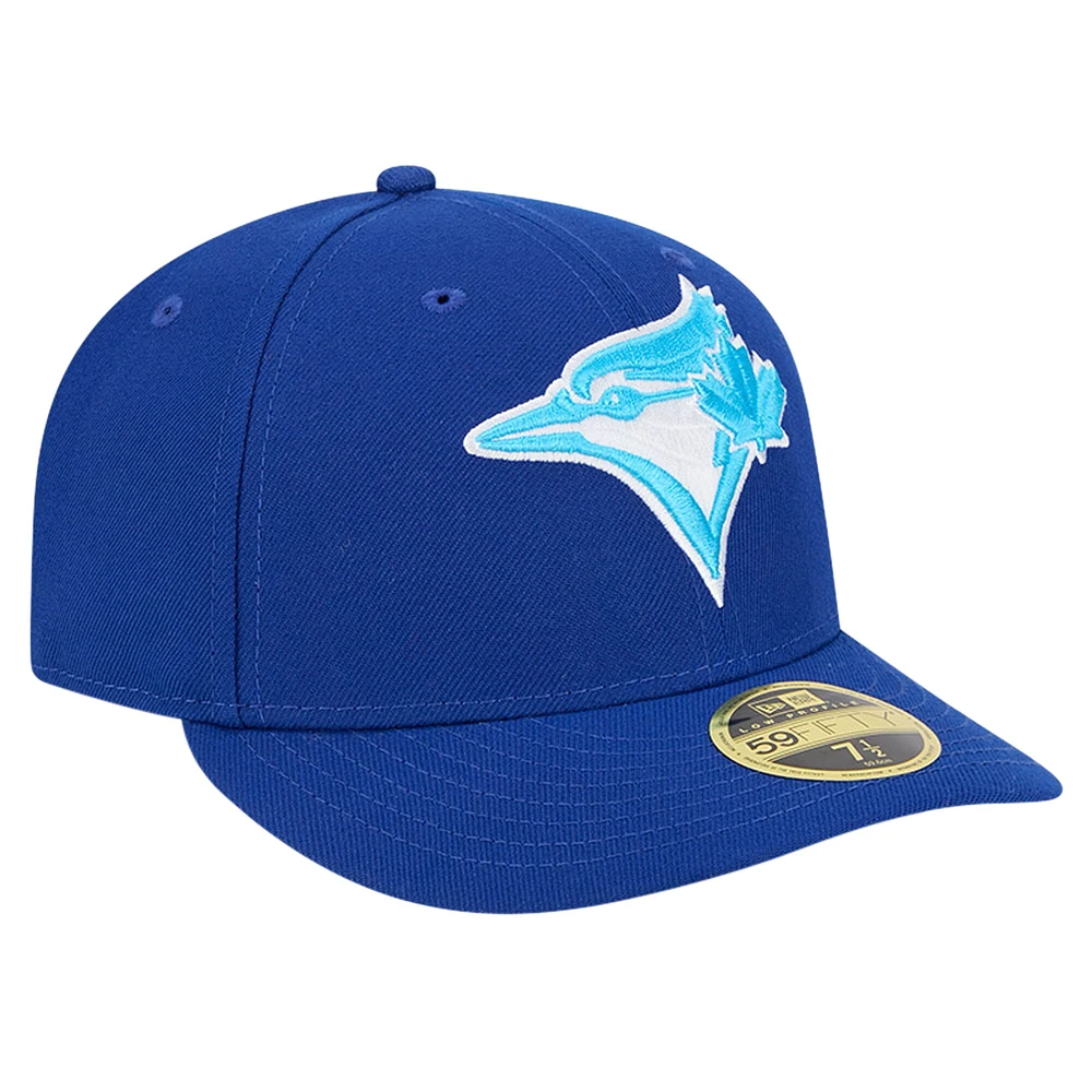 Men's New Era Royal Toronto Blue Jays Low Profile 59FIFTY Fitted Hat