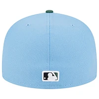 Casquette ajustée 59FIFTY pour homme des Toronto Blue Jays 40e anniversaire de la saison bleu ciel/coriandre New Era