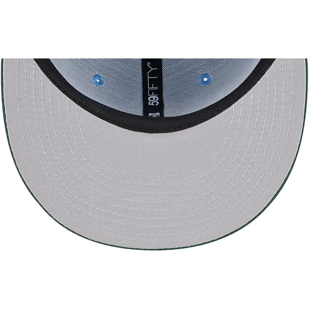 Casquette ajustée 59FIFTY pour homme des Toronto Blue Jays 40e anniversaire de la saison bleu ciel/coriandre New Era