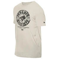 Men's New Era  Stone Toronto Blue Jays 2025 Armed Forces Day T-Shirt