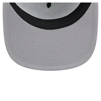 Men's New Era White/Gray Toronto Blue Jays Retro Script Trucker 9FIFTY Snapback Hat