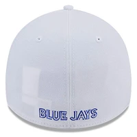 Men's New Era White Toronto Blue Jays 39THIRTY Flex Hat