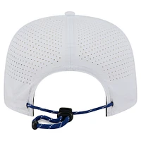 Men's New Era White Toronto Blue Jays Perforated Golfer Snapback Hat