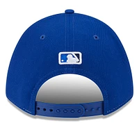 Men's New Era  White Toronto Blue Jays Player Replica 9FORTY Adjustable Hat