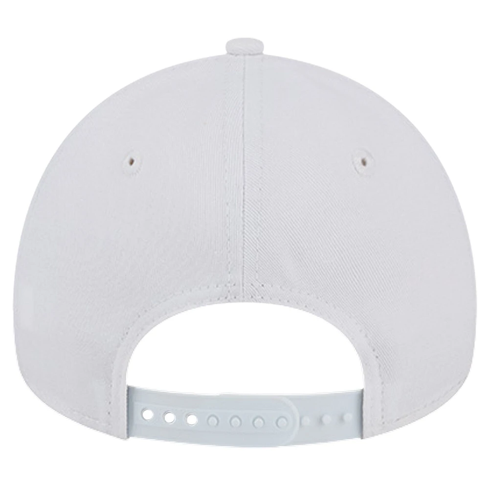 Men's New Era White Toronto Blue Jays TC A-Frame 9FORTY Adjustable Hat