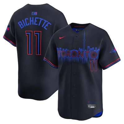 Maillot Nike Bo Bichette bleu marine Toronto Blue Jays City Connect Limited pour homme