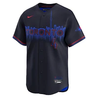 Men's Nike George Springer Blue Toronto Jays City Connect Limited Jersey