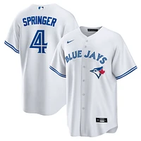 Men's Nike George Springer White Toronto Blue Jays Home Replica Player - Jersey