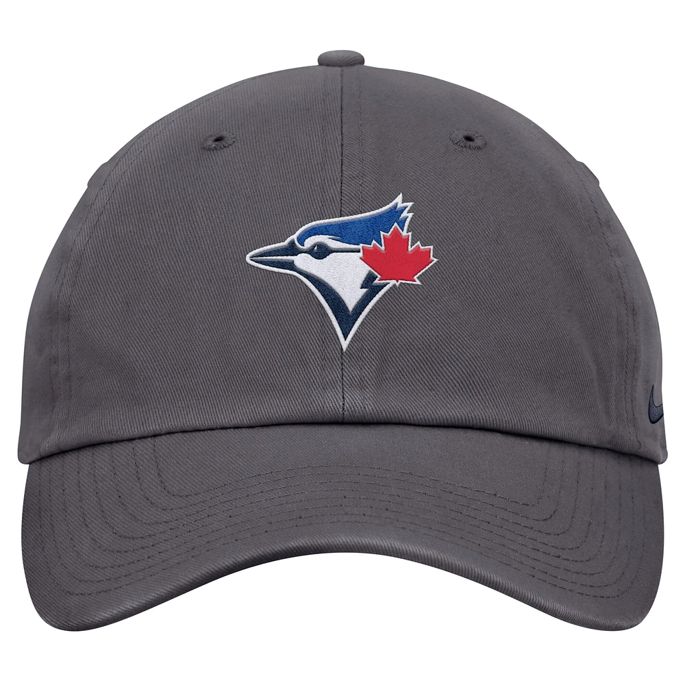 Men's Nike Gray Toronto Blue Jays Club Adjustable Hat