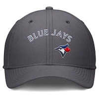 Men's Nike  Gray Toronto Blue Jays Swoosh Performance Flex Hat