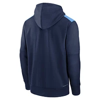Men's Nike Navy Toronto Blue Jays Authentic Collection Performance Pullover Hoodie