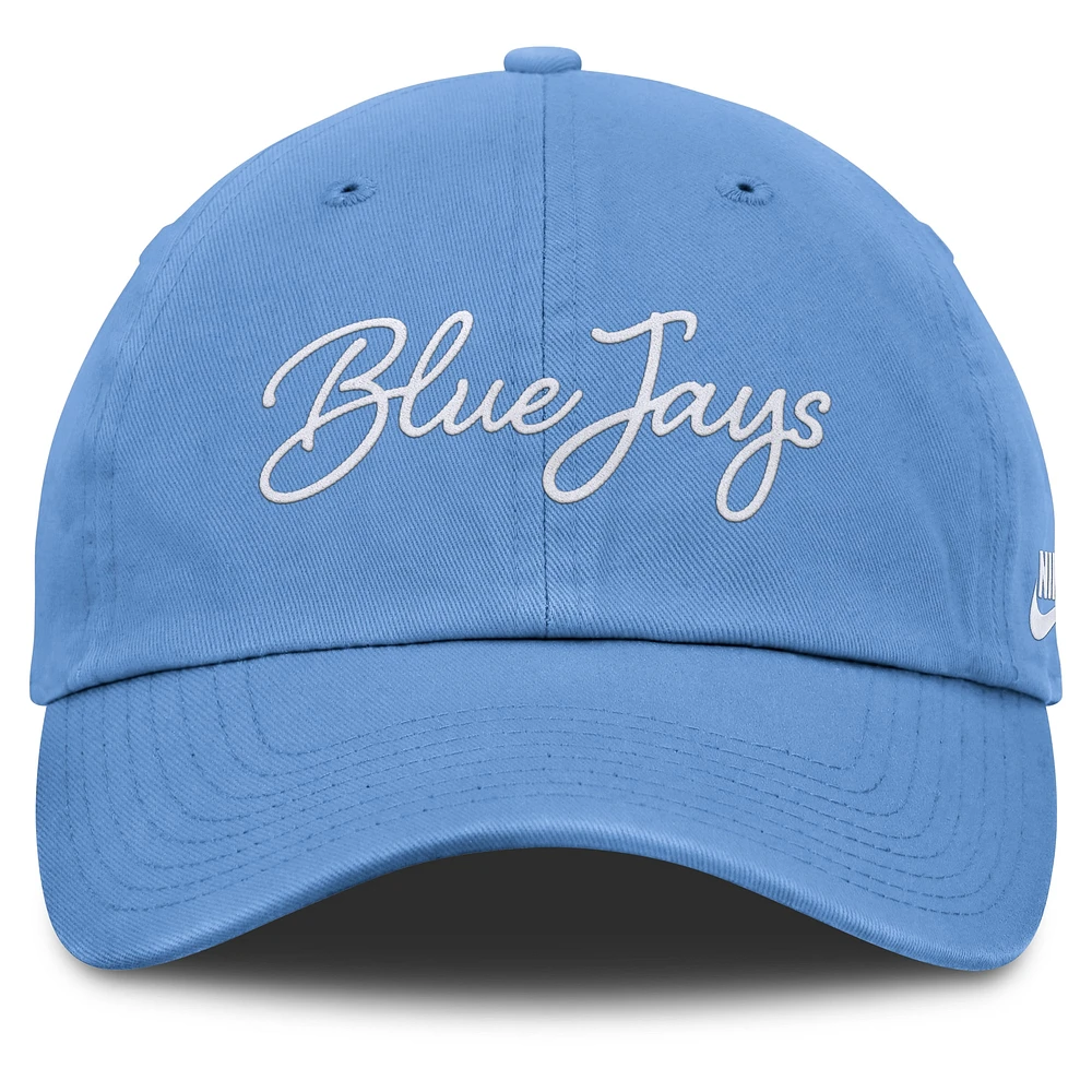 Men's Nike Powder Blue Toronto Blue Jays Club Cap Adjustable Hat