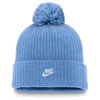 Men's Nike Powder Blue Toronto Blue Jays Cooperstown Collection Patch Cuffed Knit Hat with Pom