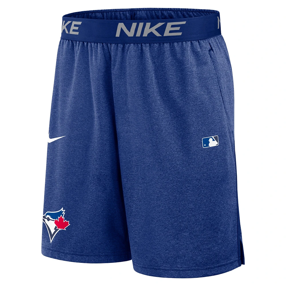 Men's Nike Royal Toronto Blue Jays Authentic Collection Performance Knit Shorts