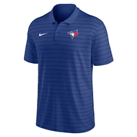 Men's Nike Royal Toronto Blue Jays Authentic Collection Victory Performance Striped Polo