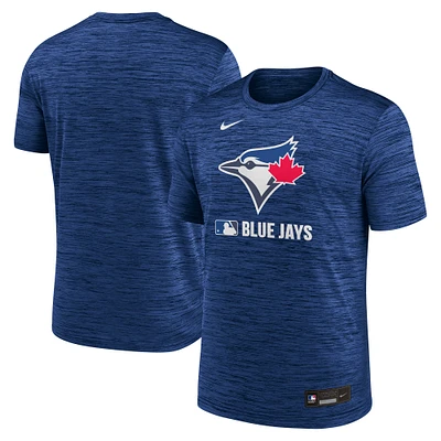 T-shirt Nike Royal Toronto Blue Jays Velocity Performance pour homme