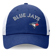 Men's Nike Royal Toronto Blue Jays Wordmark Adjustable Trucker Hat