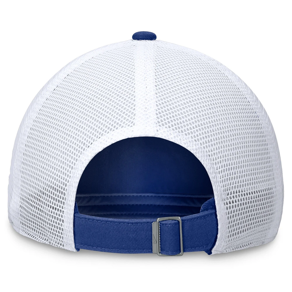 Men's Nike Royal Toronto Blue Jays Wordmark Adjustable Trucker Hat