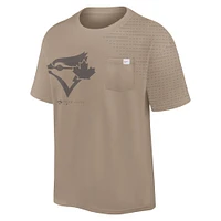 Men's Nike Tan Toronto Blue Jays Statement Max90 Pocket T-Shirt