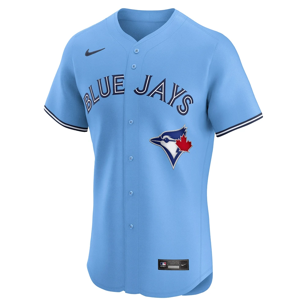Men's Nike Vladimir Guerrero Jr. Powder Blue Toronto Jays Alternate Elite Player Jersey