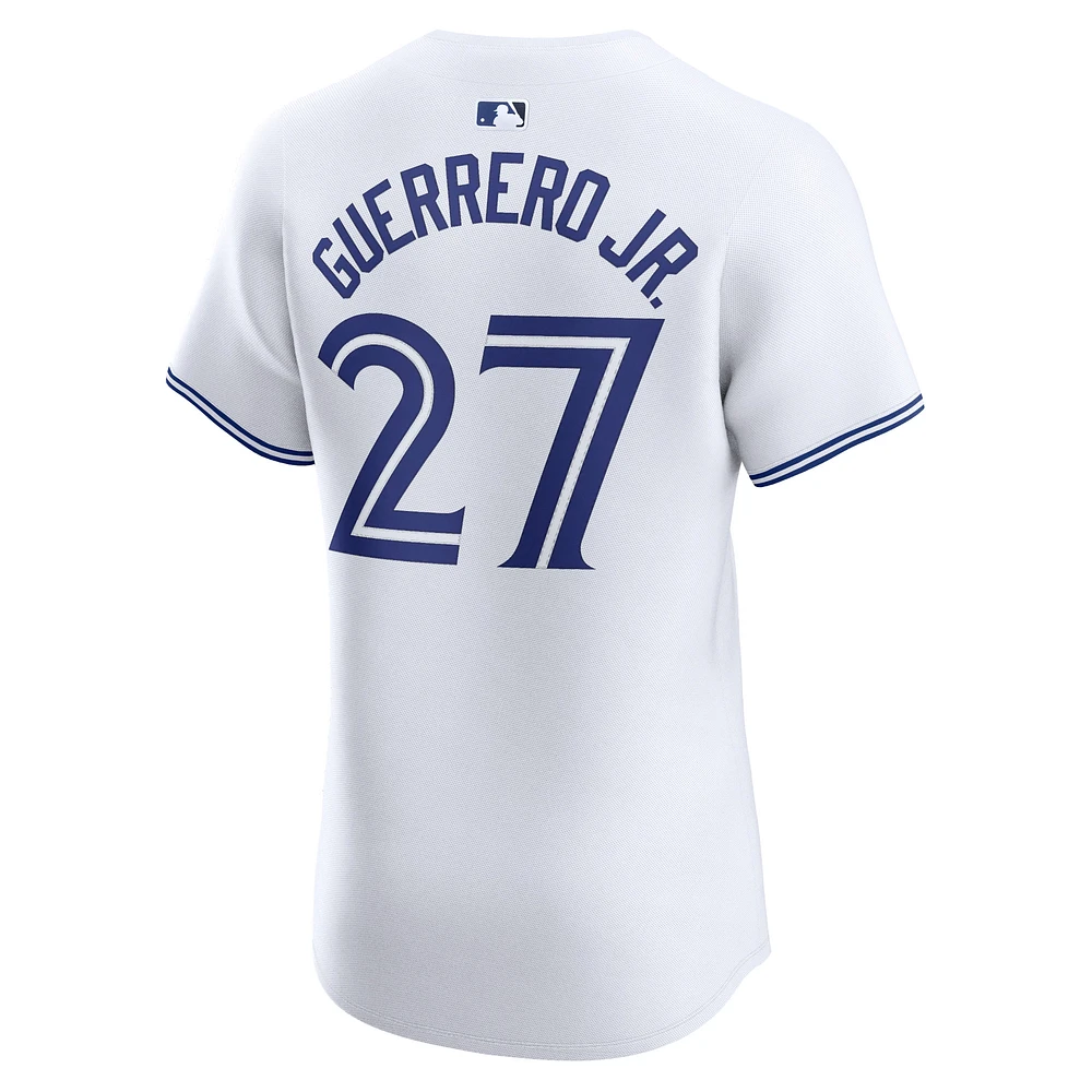 Men's Nike Vladimir Guerrero Jr. White Toronto Blue Jays Home Elite Player Jersey