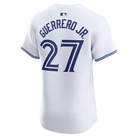 Men's Nike Vladimir Guerrero Jr. White Toronto Blue Jays Home Elite Player Jersey