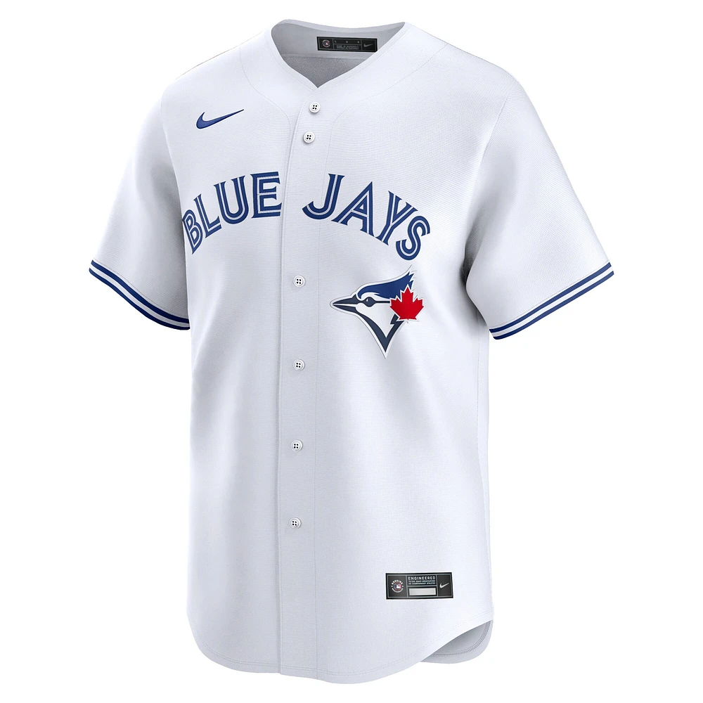 Maillot de joueur Nike Vladimir Guerrero Jr. pour hommes, blanc, Toronto Blue Jays Home Limited