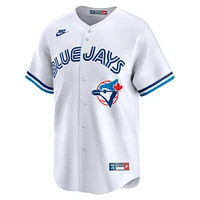 Men's Nike  White Toronto Blue Jays Throwback Limited Jersey