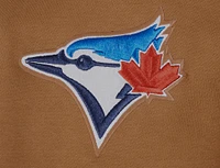 Men's Pro Standard Brown Toronto Blue Jays Paint the City Pullover Hoodie
