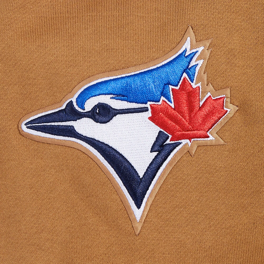 Men's Pro Standard Brown Toronto Blue Jays Paint the City Pullover Sweatshirt