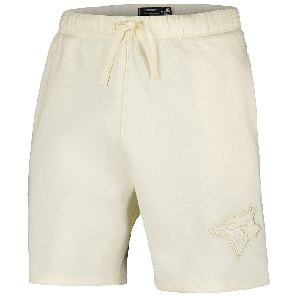 Men's Pro Standard Cream Toronto Blue Jays Neutral Fleece Shorts