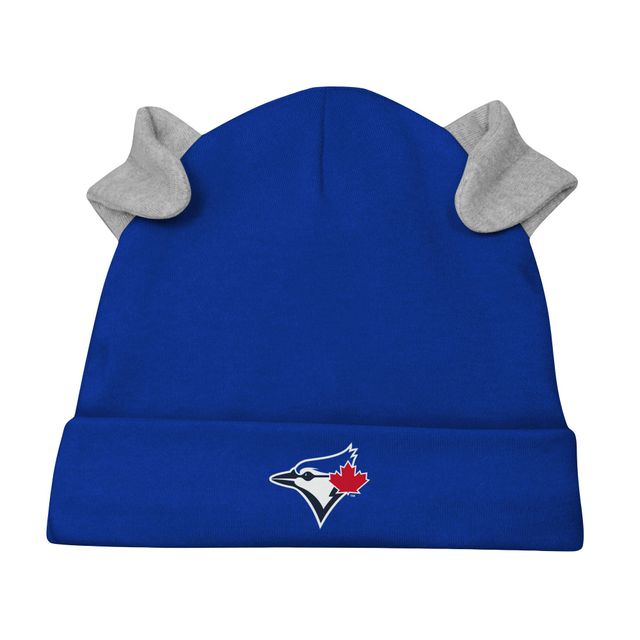 Équipe de rêve trois pièces des Blue Jays Toronto pour nouveau-nés et nourrissons - Ensemble bonnet, body pantalon