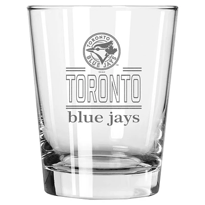 The Memory Company Toronto Blue Jays 15oz. Double Old Fashioned Glass