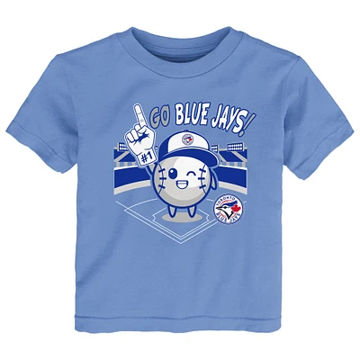 Toddler Light Blue Toronto Jays Ball Boy T-Shirt