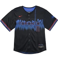 Toddler Nike Bo Bichette Navy Toronto Blue Jays 2024 City Connect Limited Player Jersey