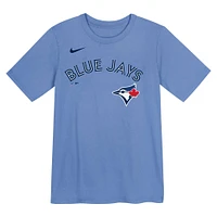 Toddler Nike Vladimir Guerrero Jr. Powder Blue Toronto Jays Name & Number T-Shirt