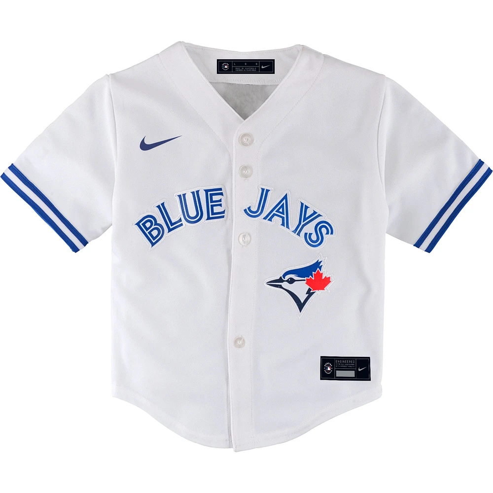 Toddler Nike White Toronto Blue Jays Home Replica Team - Jersey