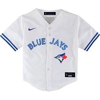 Toddler Nike White Toronto Blue Jays Home Replica Team - Jersey
