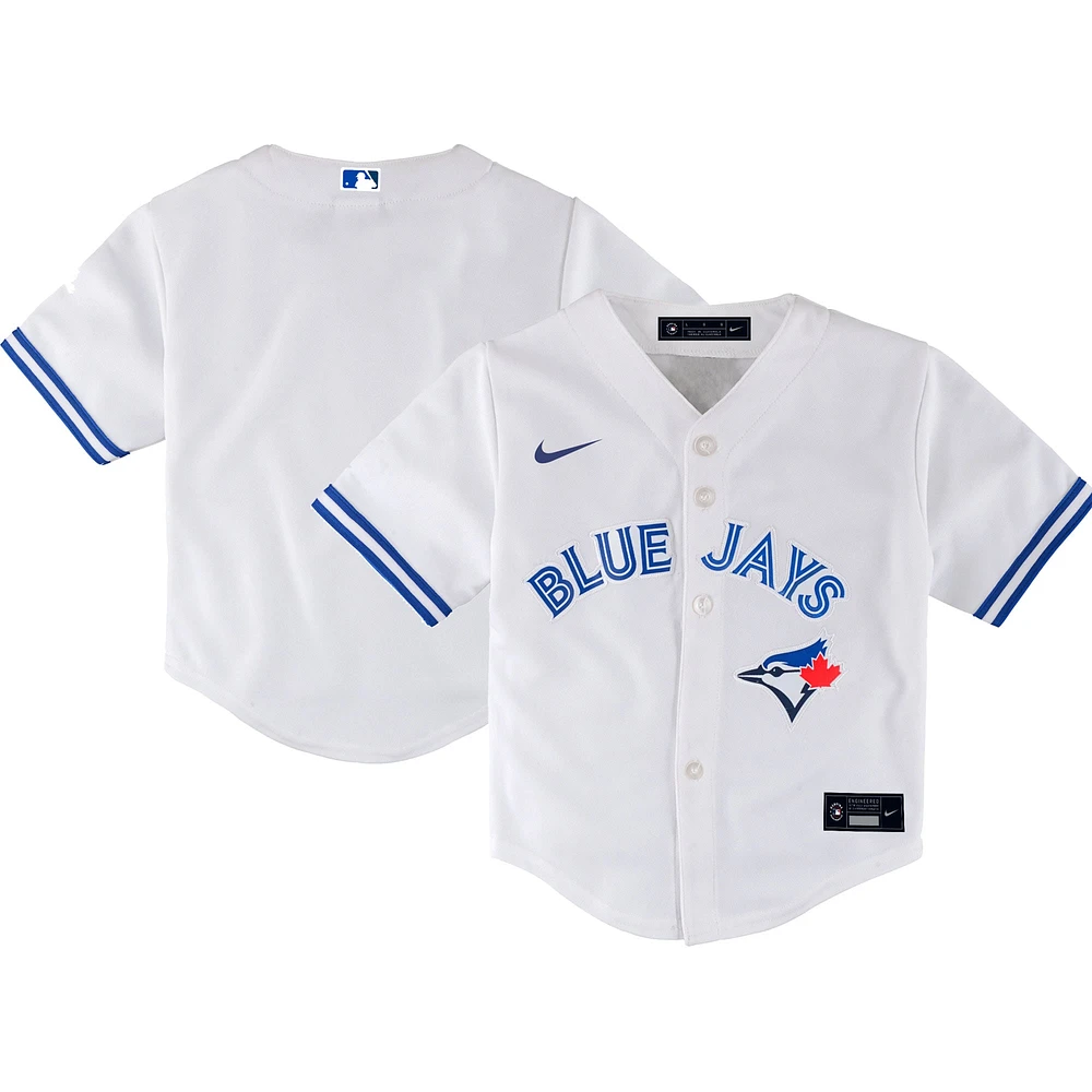 Toddler Nike White Toronto Blue Jays Home Replica Team - Jersey