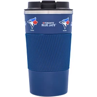 Toronto Blue Jays 18oz Coffee Tumbler with Silicone Grip