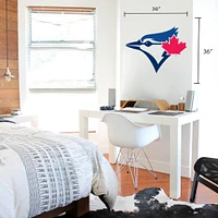 Toronto Blue Jays 36'' x 36'' Team Logo Repositionable Wall - Decal